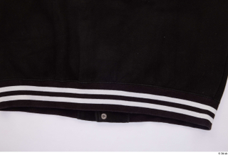 Duncan Clothes  345 black white varsity jacket casual clothing…